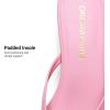 image:imageDREAM PAIRS Kitten Heels for Women Flip Flop Low Heels Square Open Toe Sandals Thong 197 Inch Heeled Sandals for Summer VocationPink