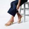 image:imageDREAM PAIRS Kitten Heels for Women Flip Flop Low Heels Square Open Toe Sandals Thong 197 Inch Heeled Sandals for Summer VocationYellow