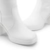 image:imageDREAM PAIRS Knee High Boots for Women Platform Square Toe Chunky Block Heeled Stylish Comfortable Tall Boots with Side ZipperWhitepu