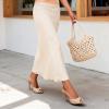 image:imageDREAM PAIRS Mule Heels for Women High Heels Stiletto Open Round Peep Toe Mules Sandals Slip on Dress Shoes Sexy Heeled for Party Dressy Prom WeddingNude