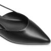 image:imageDREAM PAIRS Slingback Flats for Women PointedToe Elegant Womens Ballet Flats with Buckle Strap Classic Low Heel Dress Shoes for Casual Work Office PartyAll Blackpu