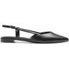 image:imageDREAM PAIRS Slingback Flats for Women PointedToe Elegant Womens Ballet Flats with Buckle Strap Classic Low Heel Dress Shoes for Casual Work Office PartyAll Blackpu