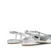 image:imageDREAM PAIRS Slingback Flats for Women PointedToe Elegant Womens Ballet Flats with Buckle Strap Classic Low Heel Dress Shoes for Casual Work Office PartySilverpat