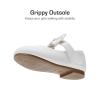 image:imageDREAM PAIRS Toddler Flower Girl Dress Shoes Little Girls Mary Janes Ballet Flats Ballerina Shoes Wedding PartyAll White