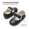 image:imageDREAM PAIRS Toddler Flower Girl Dress Shoes Little Girls Mary Janes Ballet Flats Ballerina Shoes Wedding PartyBlackPu