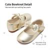 image:imageDREAM PAIRS Toddler Flower Girl Dress Shoes Little Girls Mary Janes Ballet Flats Ballerina Shoes Wedding PartyGold