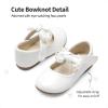 image:imageDREAM PAIRS Toddler Flower Girl Dress Shoes Little Girls Mary Janes Ballet Flats Ballerina Shoes Wedding PartyWhitePu