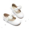 image:imageDREAM PAIRS Toddler Flower Girl Dress Shoes Little Girls Mary Janes Ballet Flats Ballerina Shoes Wedding PartyWhitePu