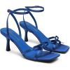 image:imageDREAM PAIRS Womens Bow Heels Kitten Heels for Women Square Toe Strappy Heeled Sandals Elegant Wedding amp Bridal Bownots Sandals for Formal amp Special OccasionsRoyal Blue