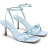 image:imageDREAM PAIRS Womens Bow Heels Kitten Heels for Women Square Toe Strappy Heeled Sandals Elegant Wedding amp Bridal Bownots Sandals for Formal amp Special OccasionsBlue