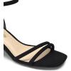 image:imageDREAM PAIRS Womens Chunky Strappy Heels Square Open Toe Ankle Buckle Low Heels Sandals for Daily Wedding Party DressBlack