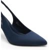 image:imageDREAM PAIRS Womens Heels Slingback Stiletto Pumps Shoes Pointed Closed Toe Kitten Heels Dress Bridal Elegant Wedding Sexy PartyNavysuede
