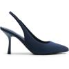 image:imageDREAM PAIRS Womens Heels Slingback Stiletto Pumps Shoes Pointed Closed Toe Kitten Heels Dress Bridal Elegant Wedding Sexy PartyNavysuede