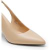 image:imageDREAM PAIRS Womens Heels Slingback Stiletto Pumps Shoes Pointed Closed Toe Kitten Heels Dress Bridal Elegant Wedding Sexy PartyNudepu