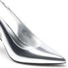 image:imageDREAM PAIRS Womens Heels Slingback Stiletto Pumps Shoes Pointed Closed Toe Kitten Heels Dress Bridal Elegant Wedding Sexy PartySilverpat