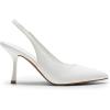 image:imageDREAM PAIRS Womens Heels Slingback Stiletto Pumps Shoes Pointed Closed Toe Kitten Heels Dress Bridal Elegant Wedding Sexy PartyWhitepu