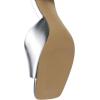 image:imageDREAM PAIRS Womens Kitten Heels Sandals  Square Toe Slip On Low Heels Heeled Mules Footwear for Everyday Dressy amp Casual OccasionsSilver