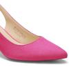image:imageDREAM PAIRS Womens Kitten Heels Slingback Closed Pointed Toe Low Pumps Shoes Women Party Wedding Sexy Casual Dress ShoesHot Pink