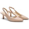 image:imageDREAM PAIRS Womens Kitten Heels Slingback Closed Pointed Toe Low Pumps Shoes Women Party Wedding Sexy Casual Dress ShoesNude