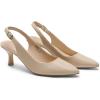 image:imageDREAM PAIRS Womens Kitten Heels Slingback Closed Pointed Toe Low Pumps Shoes Women Party Wedding Sexy Casual Dress ShoesNudepu