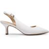 image:imageDREAM PAIRS Womens Kitten Heels Slingback Closed Pointed Toe Low Pumps Shoes Women Party Wedding Sexy Casual Dress ShoesWhite