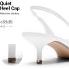 image:imageDREAM PAIRS Womens Kitten Heels Slingback Low Closed Toe Comfortable Pumps Pointed Toe Wedding Party Elegant Dress ShoesWhite