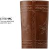 image:imageDREAM PAIRS Womens Knee High Boots Pullon Tall Shaft with Western Stitching Vintage Style Comfortable Square Toe Boots for WomenBrown