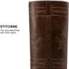 image:imageDREAM PAIRS Womens Knee High Boots Pullon Tall Shaft with Western Stitching Vintage Style Comfortable Square Toe Boots for WomenDark Brown