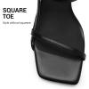 image:imageDREAM PAIRS Womens Low Kitten Heels Square Open Toe Ankle Strap Party Wedding Dressy 216 Inch 2026SS Sandals Shoes With Quiet Heel CapBlack