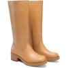 image:imageDREAM PAIRS Womens Square Toe Platform Chunky Block Heel Knee High Riding BootsAll Yellow