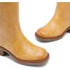 image:imageDREAM PAIRS Womens Square Toe Platform Chunky Block Heel Knee High Riding BootsYellow