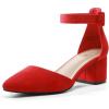 Red/Suede