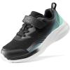 image:imageDREAM PAIRS Boys Girls Shoes Kids Tennis Sneakers Athletic Running Walking School Gym Lightweight Footwear for LittleBig KidBlackBlue