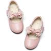 image:imageDREAM PAIRS Toddler Flower Girl Dress Shoes Little Girls Mary Janes Ballet Flats Ballerina Shoes Wedding PartyPinkPu