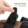 image:imageDREAM PAIRS Girls Boys Slides For Kids NonSlip with Adjustable Straps for Indoor amp Outdoor Toddler Little KidBig KidBlack