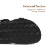 image:imageDREAM PAIRS Girls Boys Slides For Kids NonSlip with Adjustable Straps for Indoor amp Outdoor Toddler Little KidBig KidBlack