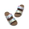 image:imageDREAM PAIRS Girls Boys Slides For Kids NonSlip with Adjustable Straps for Indoor amp Outdoor Toddler Little KidBig KidRainbow
