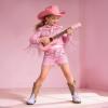 image:imageDREAM PAIRS Girls Cowgirl Boots Glitter Toddler Cowboy Boots Child Mid Calf Riding Shoes Party Birthday Dress Up for ToddlerLittleBig KidRainbow