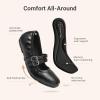 image:imageDREAM PAIRS Girls Dress Shoes Slip on Ballerina Flats Mary Jane Ballet Shoes for WeddingPartyBlack