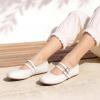 image:imageDREAM PAIRS Girls Dress Shoes Slip on Ballerina Flats Mary Jane Ballet Shoes for WeddingPartyWhite