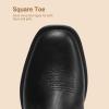image:imageDREAM PAIRS Toddler Boys Girls Cowboy Cowgirl Boots Little Kids Western Square Toe Riding Mid Calf BootsBlack