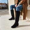 image:imageDREAM PAIRS Womens Knee High Pull On Fall Weather Winter BootsBlack