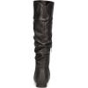 image:imageDREAM PAIRS Womens Knee High Pull On Fall Weather Winter BootsBlackPu