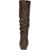 image:imageDREAM PAIRS Womens Knee High Pull On Fall Weather Winter BootsBrown