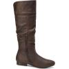 image:imageDREAM PAIRS Womens Knee High Pull On Fall Weather Winter BootsBrown