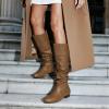 image:imageDREAM PAIRS Womens Knee High Pull On Fall Weather Winter BootsCamel