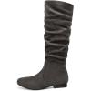 image:imageDREAM PAIRS Womens Knee High Pull On Fall Weather Winter BootsGrey