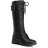 image:imageDREAM PAIRS Womens Pu Knee High Riding Combat BootsGeorgiablack