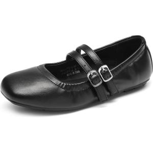 image:imageDREAM PAIRS Girls Dress Shoes Slip on Ballerina Flats Mary Jane Ballet Shoes for WeddingPartyBlack