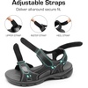 image:imageDREAM PAIRS Mens Arch Support Hiking Walking Sandals Sport Outdoor Athletic Comfortable Open toe Summer Beach Water Sandals For MenBlack